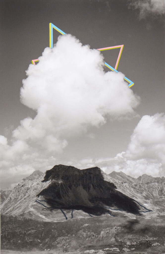 Tempéra sur photographie
32x49,5 cm